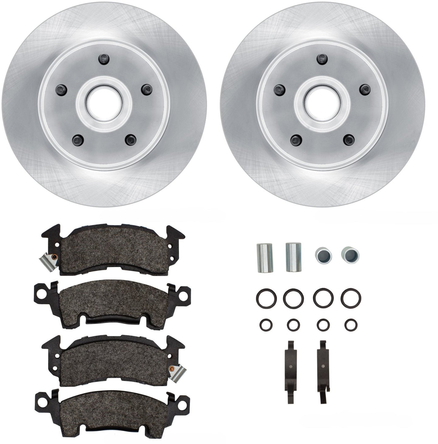 Juego de discos y pastillas de frenos Cadillac 67-70 651246079