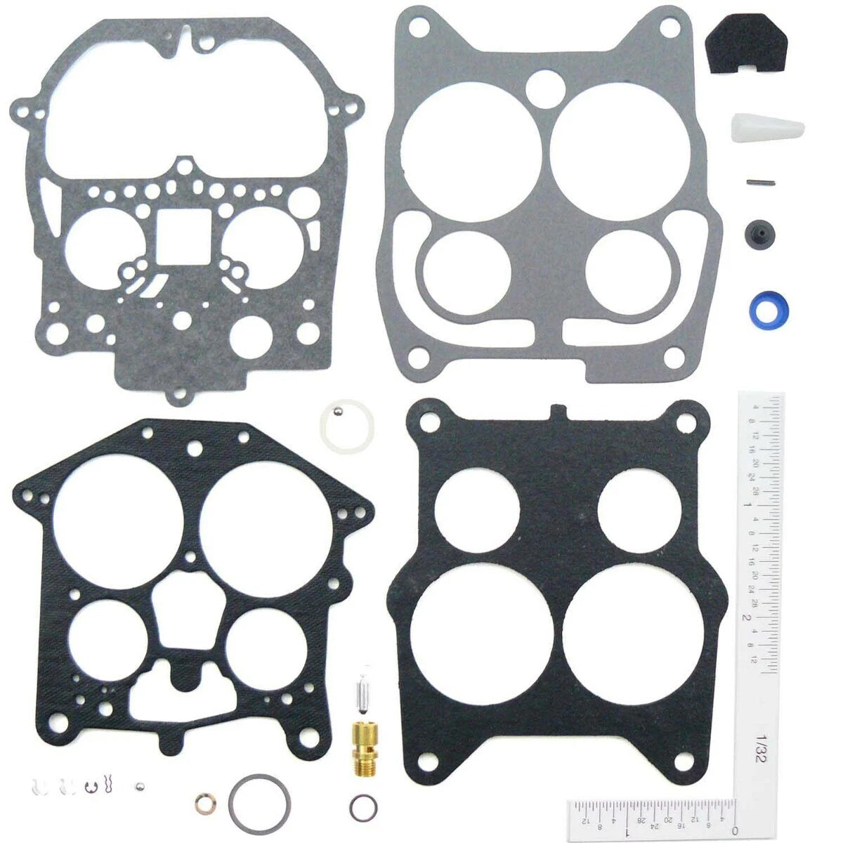 Kit de reparación Carburador Rochester Quadrajet 4MV Cadillac 67-69 Pontiac 68-69 15432A