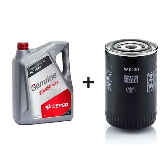 Lote de aceite y filtro de aceite Dodge Slant Six