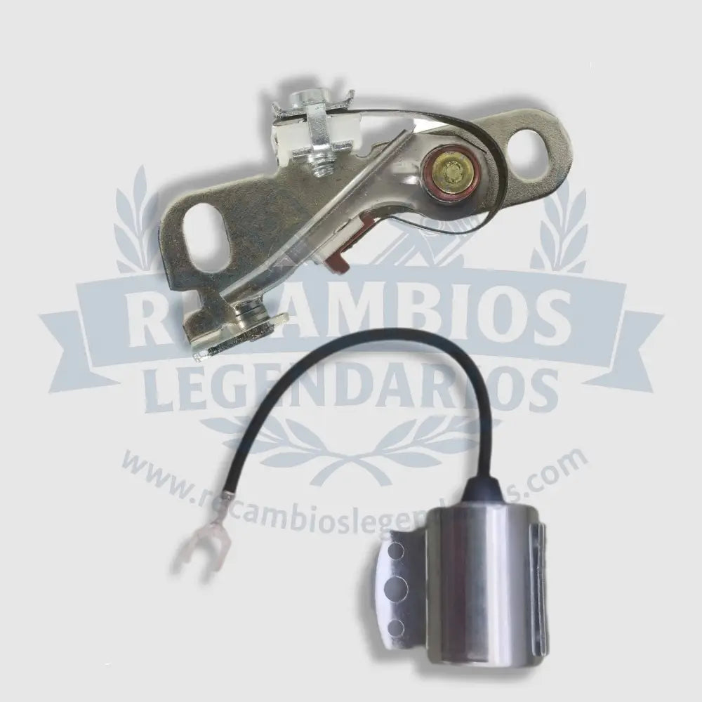 Conjunto de platinos y condensador Dodge, SEAT 1500, encendido FEMSA