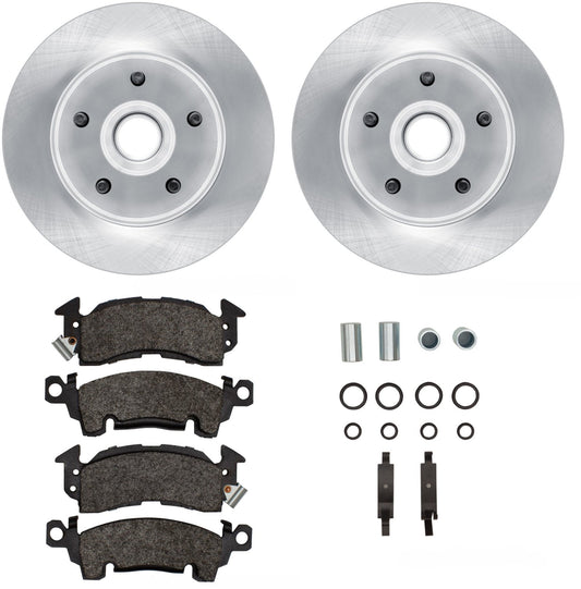 Juego de discos y pastillas de frenos Cadillac 67-70 651246079