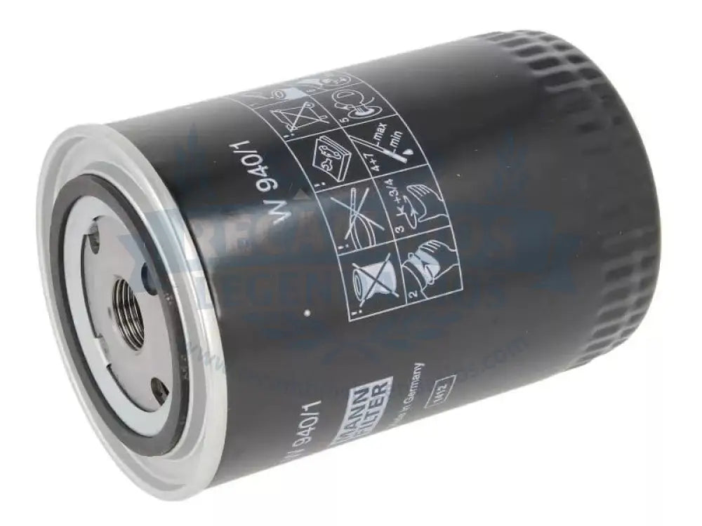 Filtro de aceite MANN W 940/1  Dodge Dart Barreiros, Dodge 3700 y 3700 GT
