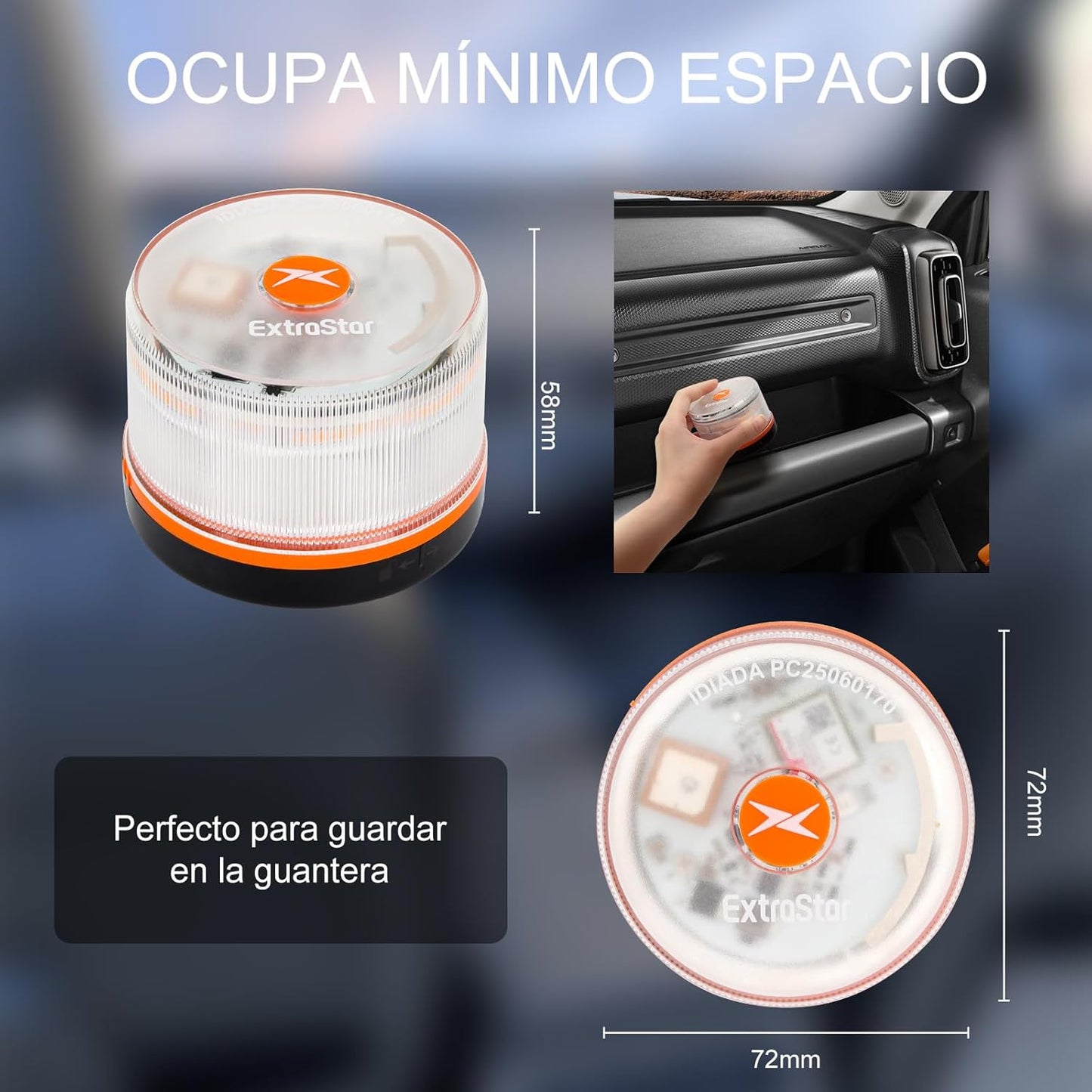 Baliza V16 Homologada DGT Geolocalización 3.0